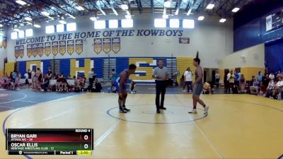 182 lbs Round 4 (8 Team) - Bryan Gari, Attack WC vs Oscar Ellis, Heritage Wrestling Club