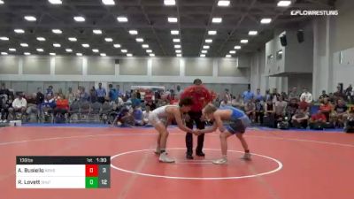 138 lbs Final - Adam Busiello, Team Kong United vs Ridge Lovett, Team Shutt