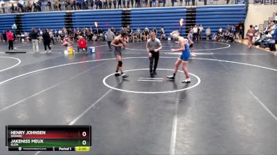 132 lbs Round 4 - Henry Johnsen, Seward vs Jakeniss Meux, Klein