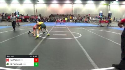 125 lbs Quarters - Zeke Moisey, Nebraska vs Brent Fleetwood, North Dakota State