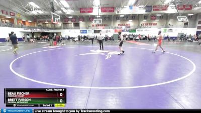 133 lbs Cons. Round 3 - Beau Fischer, Missouri Valley vs Brett Parson, Central Methodist