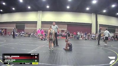 73 lbs Round 1 - Royal Johnson, Ohio Heroes vs Jaxon King, East Jackson