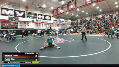 152 lbs Cons. Round 4 - Isaiah Rea, Lakeside vs Nathan Jaime, Bishop Amat