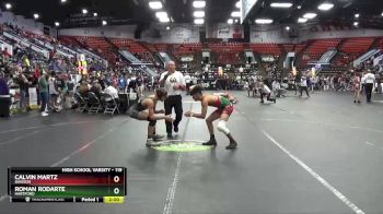 119 lbs Cons. Round 3 - Calvin Martz, Davison vs Roman Rodarte, Hartford