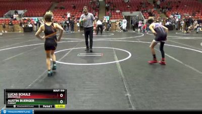 84 lbs Round 2 - Lucas Schulz, Brecksville vs Austin Buerger, Pursuit