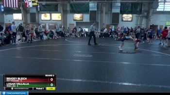 56 lbs Round 3 (6 Team) - Bradey Bleich, Mat Assassins vs Logan Vallalla, Rebellion