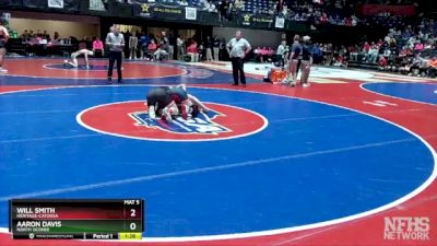 4A-138 lbs Champ. Round 1 - AARON DAVIS, North Oconee vs Will Smith, Heritage-Catoosa