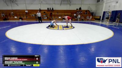 172 lbs Round 1 - Brian Haran, Daniel Cormier Wrestling Academy vs Bridger Thalman, Sanderson Wrestling Academy