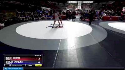 138 lbs Round 3 (16 Team) - Elijah Cortez, SCVWA vs Carlos Vasquez, MDWA