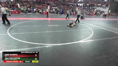 63 lbs Cons. Round 2 - Treyton Kattre, Belmont-Platteville vs Judd Schmitz, FWA