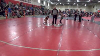 70 lbs Round 3 - Brooklyn Binsfeld, Paynesville vs Hadley Schilling, Northwestern Tigers