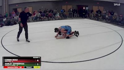 147 lbs Round 5 (8 Team) - Harley Zimmerman, Kansas Pythons vs Corbin Reisz, Iowa PWC