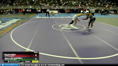 Cons. Round 2 - Braylon Gartrell, Lincoln Southwest vs Ralph Keen, Elkhorn South