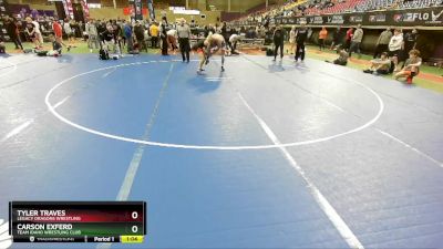 138 lbs Semifinal - Carson Exferd, Team Idaho Wrestling Club vs Tyler Traves, Legacy Dragons Wrestling