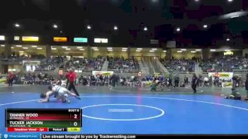 138 lbs Semis & 1st Wrestleback (8 Team) - Tucker Jackson, 4A Estacada vs Tanner Wood, 4A Mazama