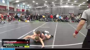 145 lbs Round 3 (4 Team) - Camden Lockerby, Team Tennessee Blue vs Bridger Foss, Dakota Hillbillies