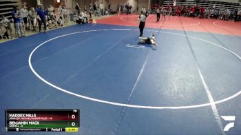 70 lbs Quarterfinals (8 Team) - Maddex Mills, STMA (St. Michael/Albertville) vs Benjamin Mack, Sartell