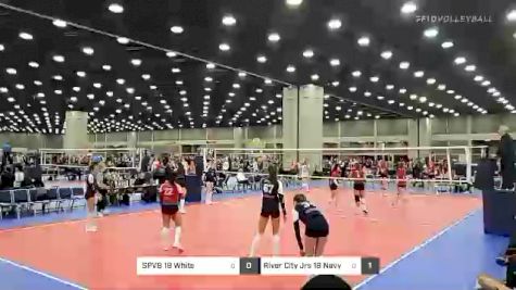 SPVB 18 White vs River City Jrs 18 Navy - 2022 JVA World Challenge presented by Nike