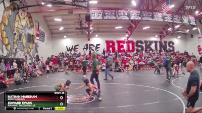 64/67 Round 2 - Nathan Markham, Bison Takedown vs Edward Evans, Rockmart Takedown Club