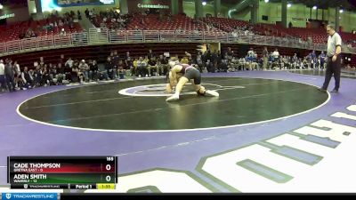 165 lbs Round 2 (6 Team) - Cade Thompson, Gretna East vs Aden Smith, Waverly