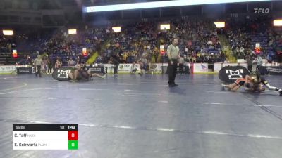 55 lbs Round Of 16 - Casen Taff, Nazareth vs Ethan Schwartz, Plum