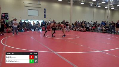 152 lbs Rr Rnd 2 - Gabe Lilly, HS Gladiators vs Damon Michaels, HS OMP