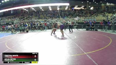 2A 285 lbs Champ. Round 1 - Kevin Reyes, Fleming Island vs Triston White, Cypress Lake