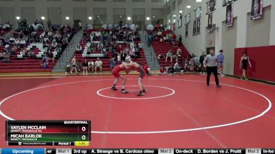 127 lbs Quarterfinal - Micah Barlok, Hewitt-Trussville vs Vaylen Mcclain, Hewitt-Trussville MS