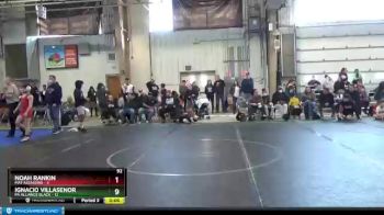 100 lbs Round 3 (4 Team) - Owin Brunner, PA Alliance Blue vs James Wright, AACo Allstars