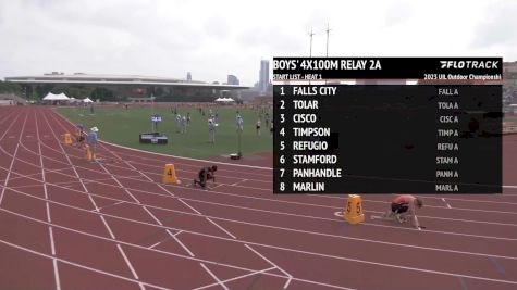 High School Boys' 4x100m Relay 2A