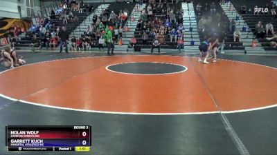 16U-1B Round 3 - Nolan Wolf, Caveman Wrestling vs Garrett Kuch, Immortal Athletics WC