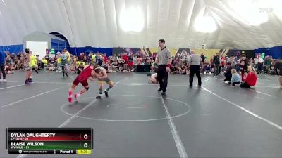 88 lbs Round 5 (8 Team) - Dylan Daughterty, CP Elite vs Blaise Wilson, WV Wild