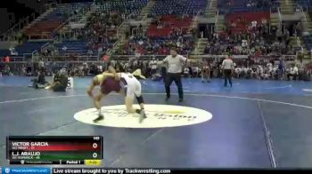 145 lbs Placement Matches (8 Team) - L.J. Araujo, W1-Bismarck vs Victor Garcia, W2-Minot