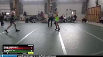 120 lbs Round 1 (4 Team) - Blake Boyer, POWA vs Raul Rodriguez, 84 Athletes