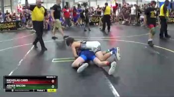 117 lbs Round 5 (6 Team) - Asher Bacon, POWA vs Nicholas Card, Ares