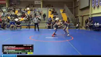 133 lbs Cons. Round 1 - Adam Stanley, Embry-Riddle Aeronautical University (Ariz.) vs Zach Mauras, Eastern Oregon University (Ore.)