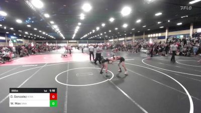 86 lbs Quarterfinal - David Gonzalez, Scrap Yard Garage vs William Max, Savage House WC