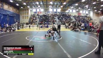 138 lbs Semifinals (8 Team) - Luke Davis, Charlotte Hs vs Ny`Travious Walker, Lake Gibson