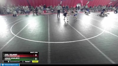 113 lbs Cons. Round 3 - Joel Zelinski, Ringers Wrestling Club vs Versii Kavajecz, Wisconsin