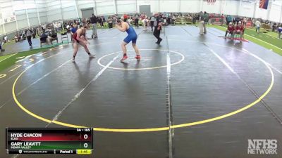 165 lbs Quarterfinal - Gary Leavitt, Moapa Valley vs Hyde Chacon, Elko