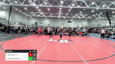 48 lbs Rr Rnd 1 - Easton DeLauter, Savage Wrestling vs Joshua Johannemann, Olympic