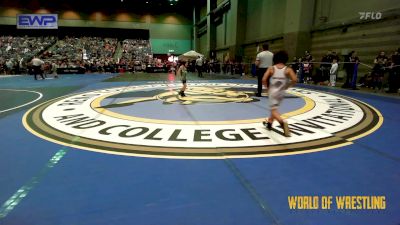 52 lbs Round Of 32 - Tyson Joaquin, NexGen Regional Training Center vs Wesley Herold, Greenwave Youth Wrestling Club