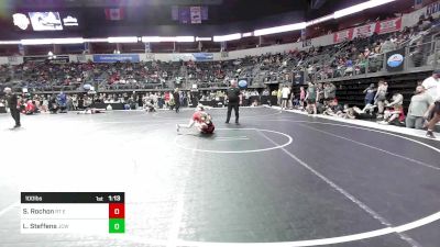 100 lbs Semifinal - Shane Rochon, RT Elite vs Luke Steffens, Jackson County Wrestling Club