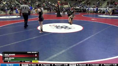 5A 120 lbs Cons. Round 1 - Ava Adaire, Bauxite vs Jaxi Ervin, Van Buren