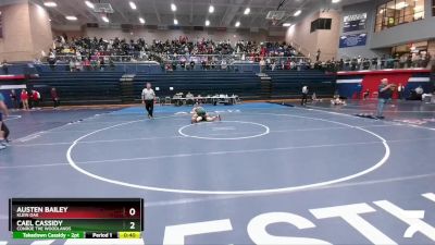 157 lbs Cons. Round 1 - Austen Bailey, Klein Oak vs Cael Cassidy, Conroe The Woodlands