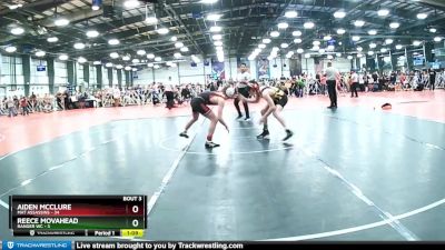 105 lbs Rd# 2 10:30am Friday - Aiden McClure, Mat Assassins vs Reece Movahead, Ranger WC