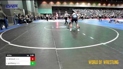 157 lbs Round Of 32 - Vann Wildcat, OKWA vs Josh Goldberg, Dark Knights Wrestling Club