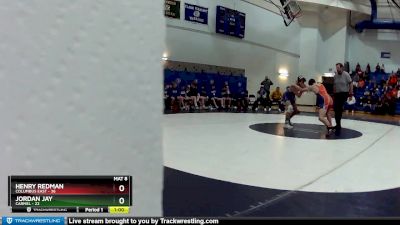 150 lbs Round 1 (4 Team) - Henry Redman, Columbus East vs Jordan Jay, Carmel