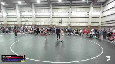 78 lbs Champ. Round 1 - Keller Watt, MT vs Aden Razo, AZ