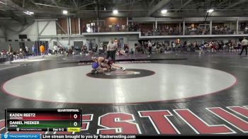 157 lbs Quarterfinal - Kaden Reetz, Augsburg vs Daniel Meeker, Loras